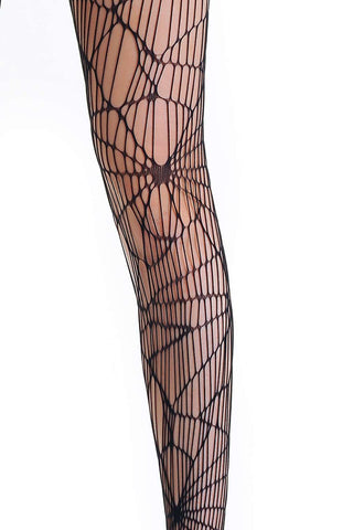 Spoken Spells Spider Web Fishnet Tights